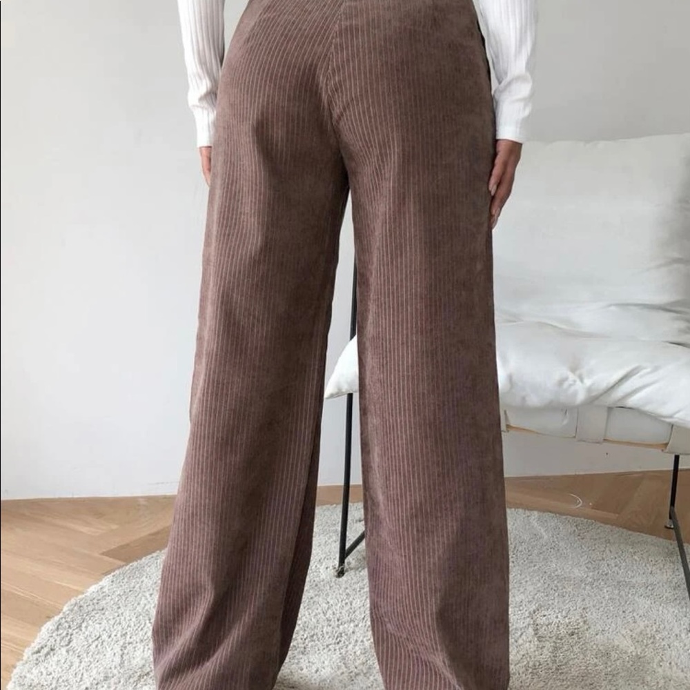 HIGH WAIST WIDE LEG PANTS